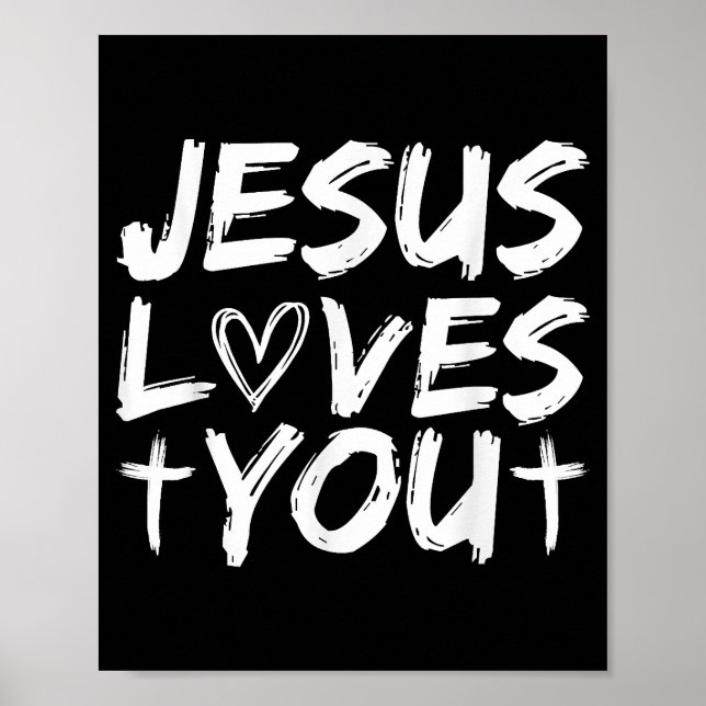 Jesus Liebe Sie Jesus Poster (Vorne)