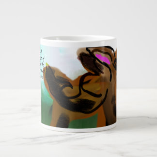 Jesus Liebe Sie Jumbo-Tasse