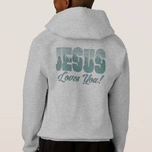 Jesus Liebe Sie Kinder Christlich Hoodie