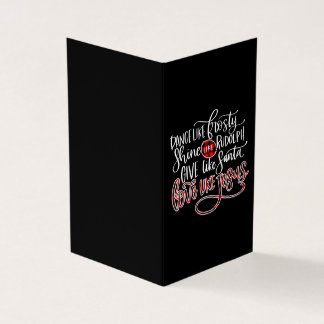 Jesus-Liebe| Tanz wie Frostschein wie Rudolf Visitenkarten