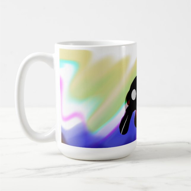 Jesus Liebe uns Liebe Kaffeetasse (Links)