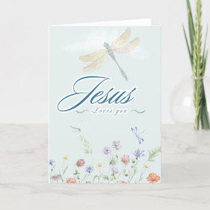 Jesus Liebe You Card Feiertagskarte