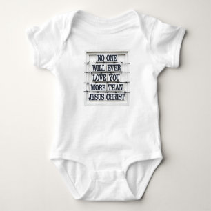 Jesus Liebe Zitat Kinderanzug Baby Strampler