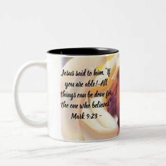 Jesus Liebe Zweifarbige Tasse