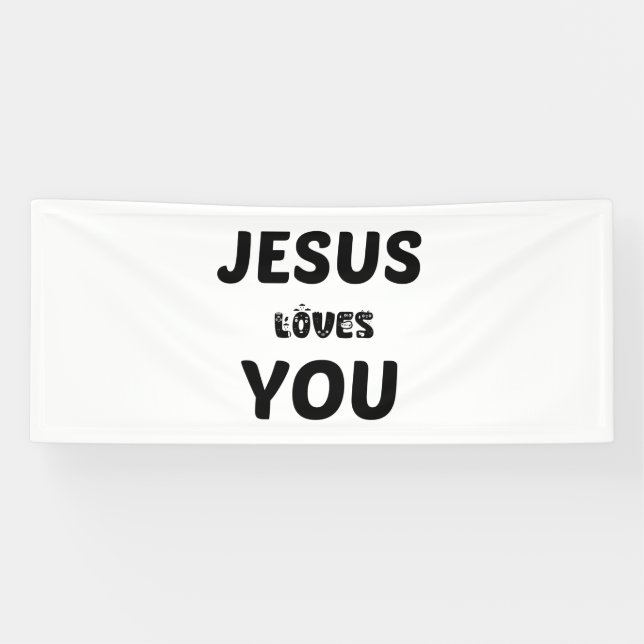 JESUS-LIEBEN BANNER (Horizontal)