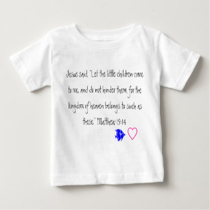 Jesus-Lieben das kleine Kindkleinkindt-shirt Baby T-shirt