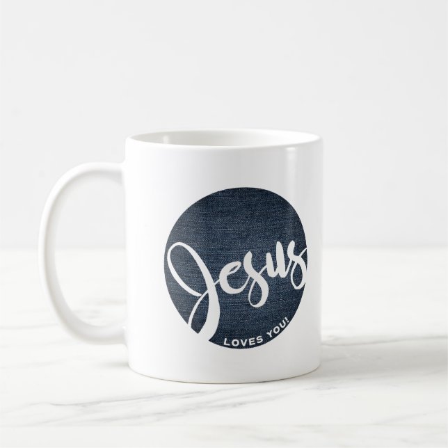 Jesus Lieben, die du den Kreis verweigern Kaffeetasse (Links)