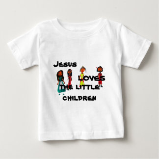 Jesus Lieben die kleinen Kinder Baby T-shirt