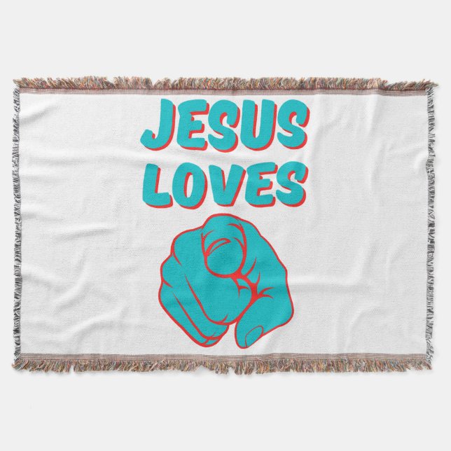 Jesus-Lieben, die Sie glauben Decke (Vorderseite)