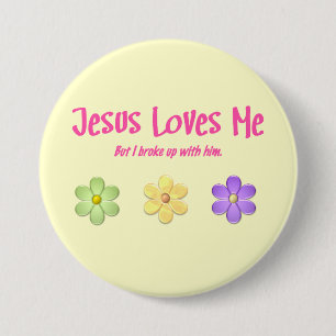 Jesus-Lieben ich Button