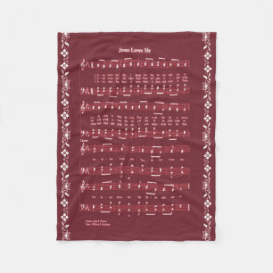 JESUS-LIEBEN ICH FLEECEDECKE