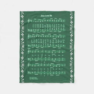 JESUS-LIEBEN ICH FLEECEDECKE