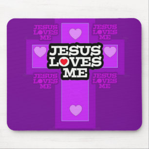 Jesus-Lieben ich Mousepad