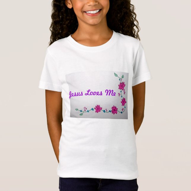 Jesus-Lieben ich T - Shirt (Vorderseite)