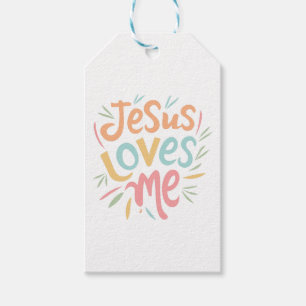Jesus Lieben Ich - Vintages Design Geschenkanhänger