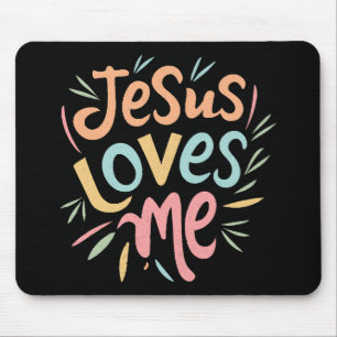 Jesus Lieben Ich - Vintages Design Mousepad