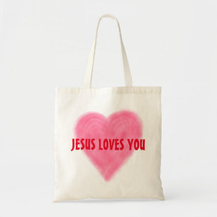 JESUS LIEBEN IHNEN Budget Tasche