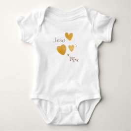 Jesus Lieben Individuelle Name Baby One-Piece Strampler