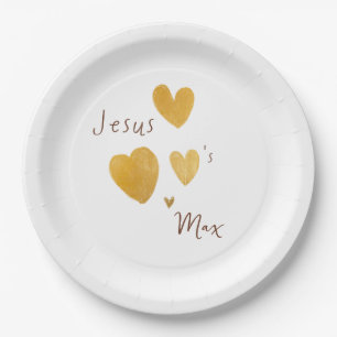 Jesus Lieben Individuelle Name Paper Teller modern