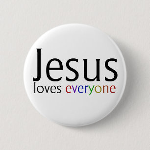 Jesus Lieben Jeder Button