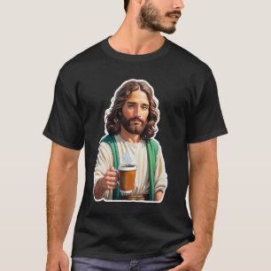 Jesus-Lieben-Kaffee T-Shirt