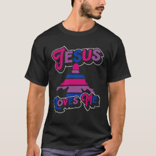 Jesus Lieben Kirche Christlich Bisexueller Stolz F T-Shirt