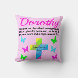 JESUS LIEBEN ME JEREMIAH 29:11 PERSONALISIERT KISSEN