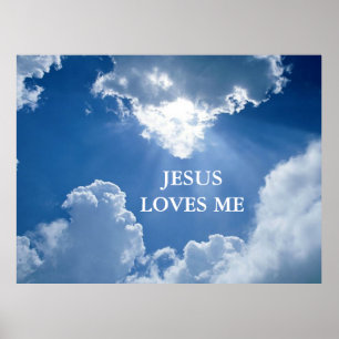 Jesus Lieben Me Poster
