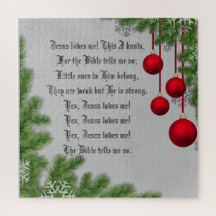 JESUS LIEBEN ME PUZZLE