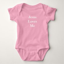 Jesus Lieben mich, Baby Jersey Bodysuit