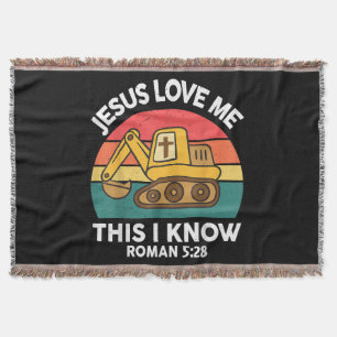 Jesus Lieben mir Dies ich kenne Ausgrabungsgraben Decke