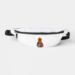 Jesus Lieben Moo Deng T - Shirt Bauchtasche