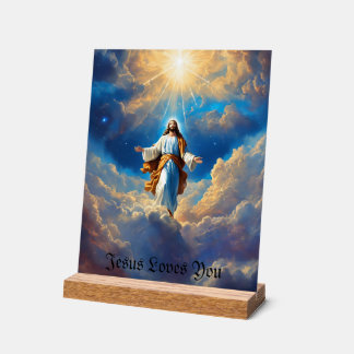 Jesus Lieben Sie Acrylschild