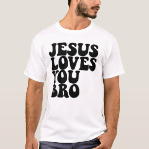 Jesus Lieben Sie Bro Christlich Jesus Lieben Sie T-Shirt