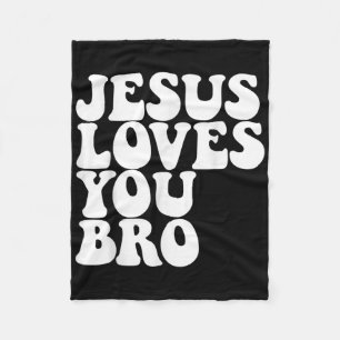 Jesus Lieben Sie Bro Christliche Kirche Jesus Lieb Fleecedecke