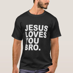 Jesus Lieben Sie Bro Christlichen Glaube T-Shirt