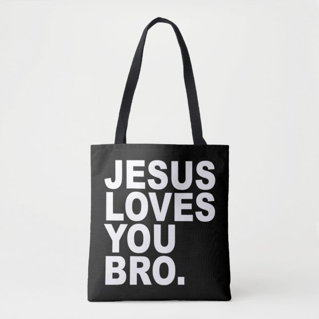 Jesus Lieben Sie Bro - Christlicher Glaubenstreuer (Vorderseite)