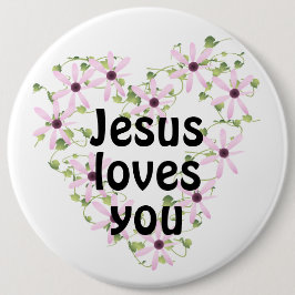 Jesus Lieben Sie Button