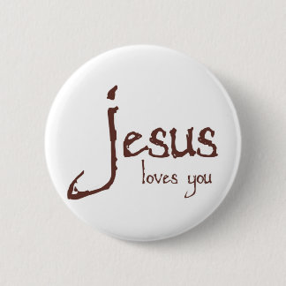 Jesus-Lieben Sie Button
