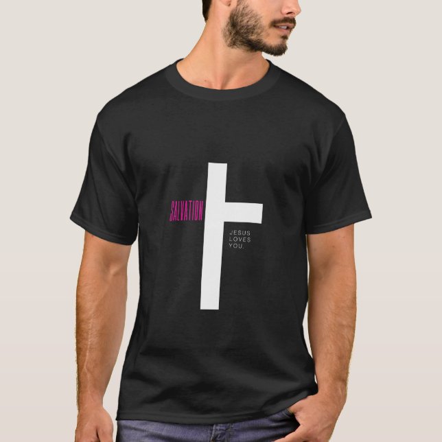 Jesus Lieben Sie" Der Glaube Inspiriert T - Shirt  (Vorderseite)