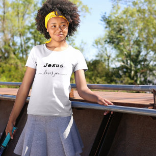Jesus Lieben Sie Girls T - Shirt