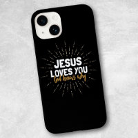 Jesus Lieben Sie - Gott weiß, warum iPhone-Fall