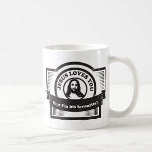 Jesus-Lieben Sie lustig Tasse