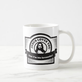 Jesus-Lieben Sie lustig Tasse