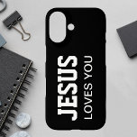 Jesus Lieben Sie Motivierend Typografie iPhone 16 Hülle<br><div class="desc">Jesus Lieben Sie Motivierend Typografie</div>