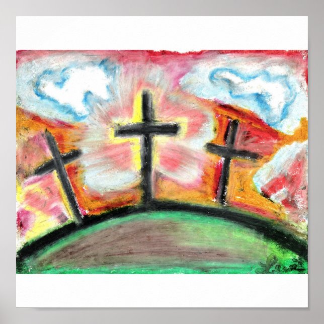 Jesus Lieben Sie Poster (Vorne)