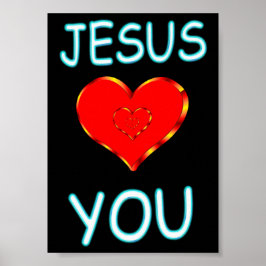 Jesus Lieben Sie Poster