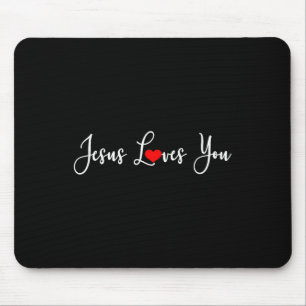 Jesus Lieben Sie - Religiöse Christlich Mousepad