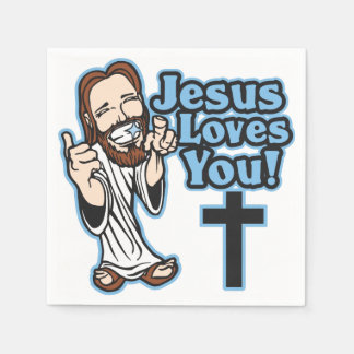 Jesus Lieben Sie Serviette