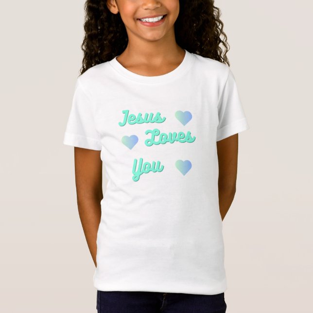 Jesus Lieben Sie T-Shirt (Vorderseite)